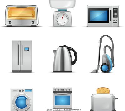 家电矢量图 现代家居电器的视觉艺术与实用价值